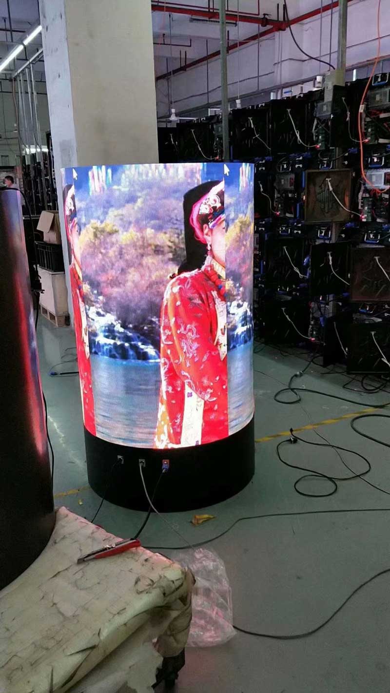 圓柱型<a href=http://m.12580178.com target=_blank class=infotextkey>led顯示屏</a>